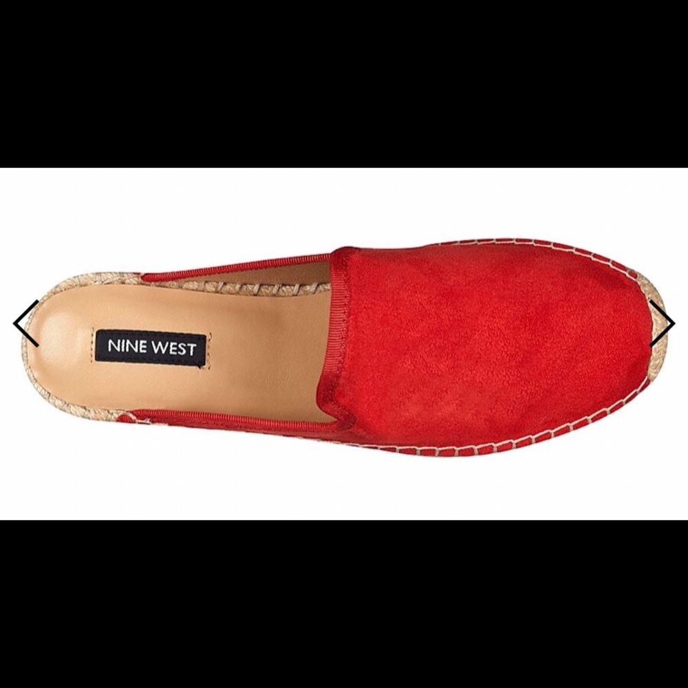 NINE WEST SWEETIE ESPADRILLE MULE